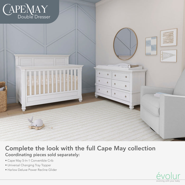 Evolur Signature Cape May Double Dresser