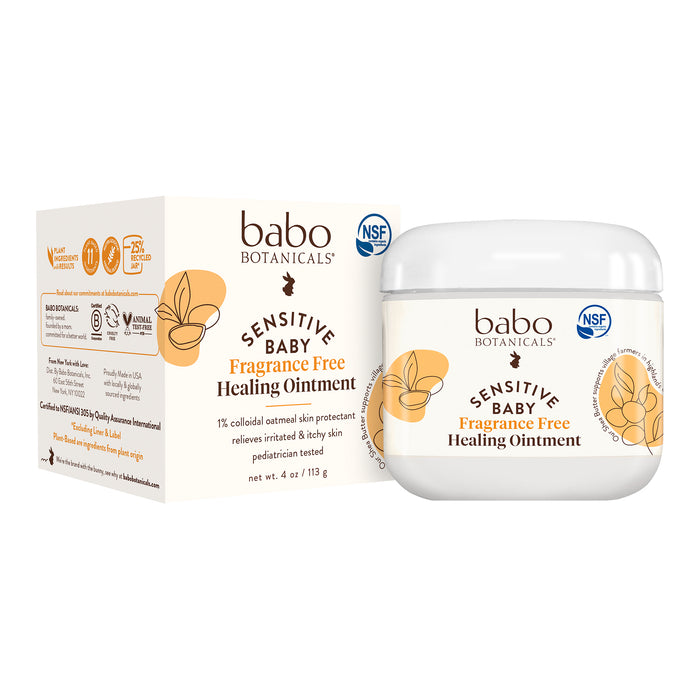 Babo Botanicals Sensitive Baby Healing Ointment 4oz