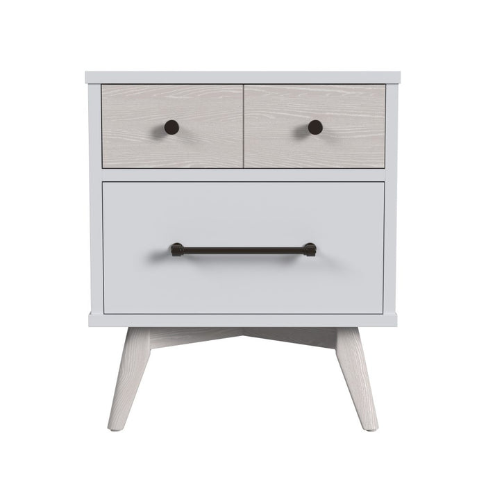 Westwood Design Rowan 2 Drawer Nightstand Ash Linen