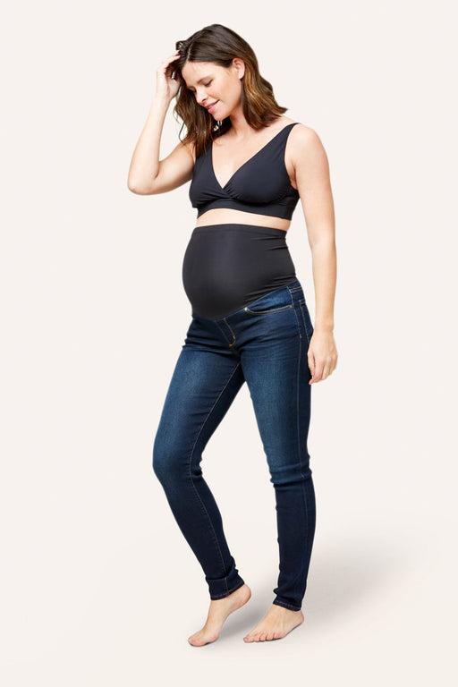 NOM Maternity Soho Skinny Over the Belly Maternity Jean