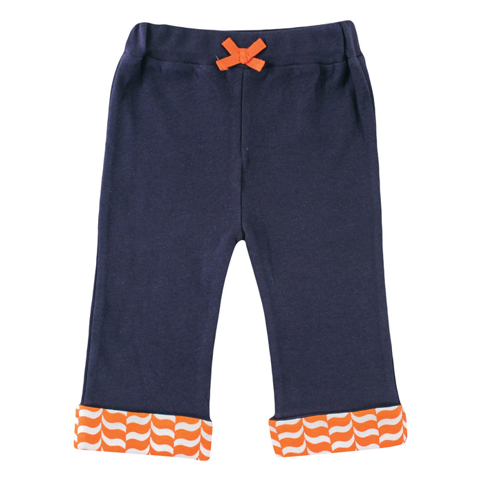 Yoga Sprout Baby Boy Cotton Hoodie, Bodysuit and Pant, Fox
