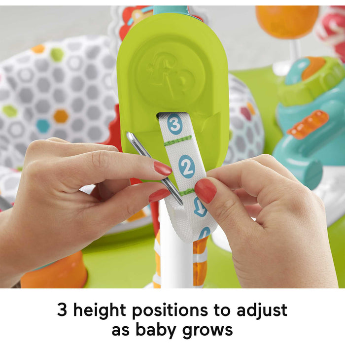 Fisher Price Baby Bouncer Fitness Fun Folding Jumperoo Activity Center