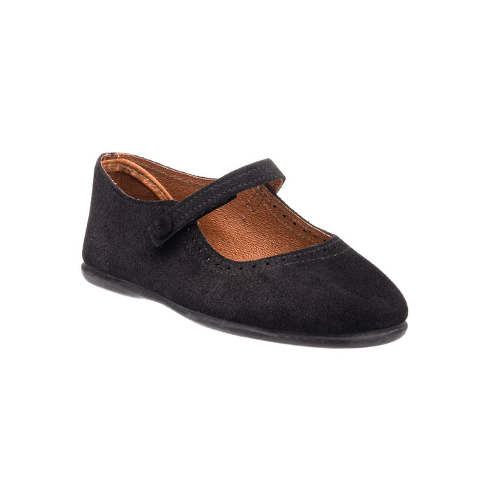 Elephantito Suede Mary Jane Black