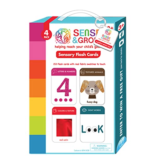 Be Amazing! Sense & Grow Sensory Flash Cards