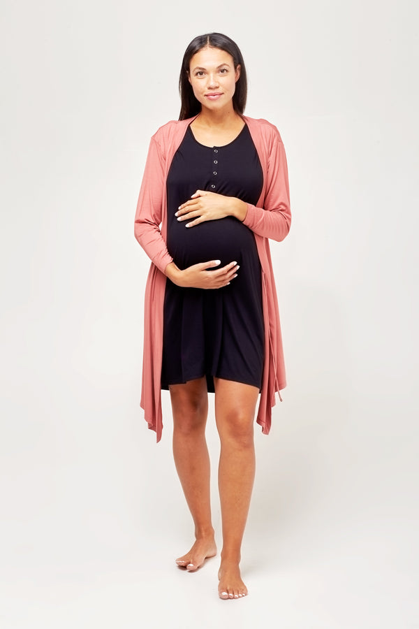 NOM Maternity Second Skin Maternity Robe