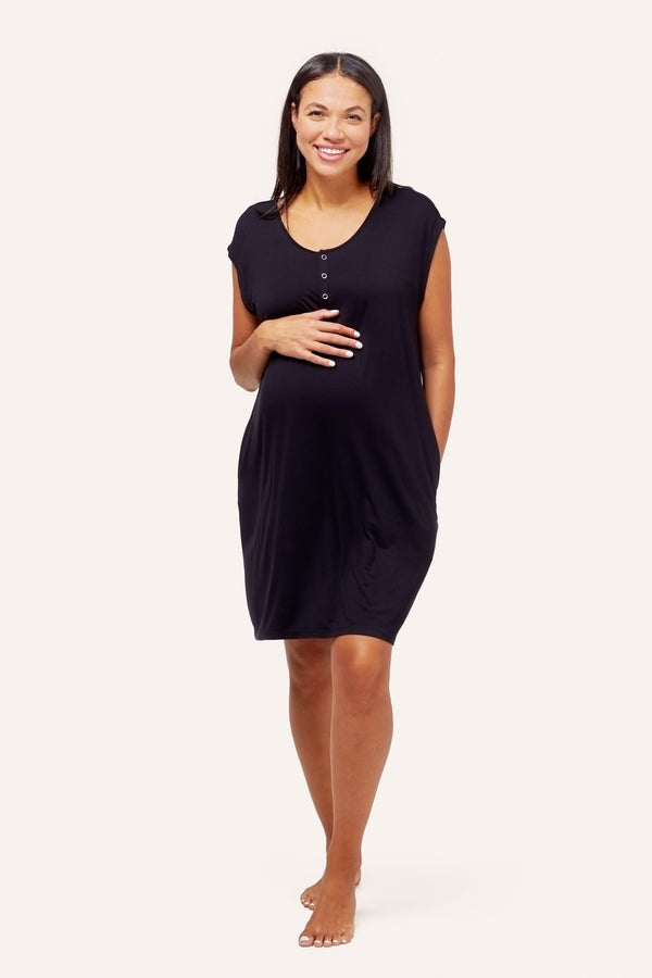 NOM Maternity Clementine Maternity + Nursing Nightie