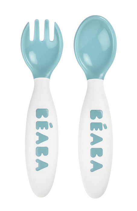 BEABA Self-Feeding Cutlery - Set of 2