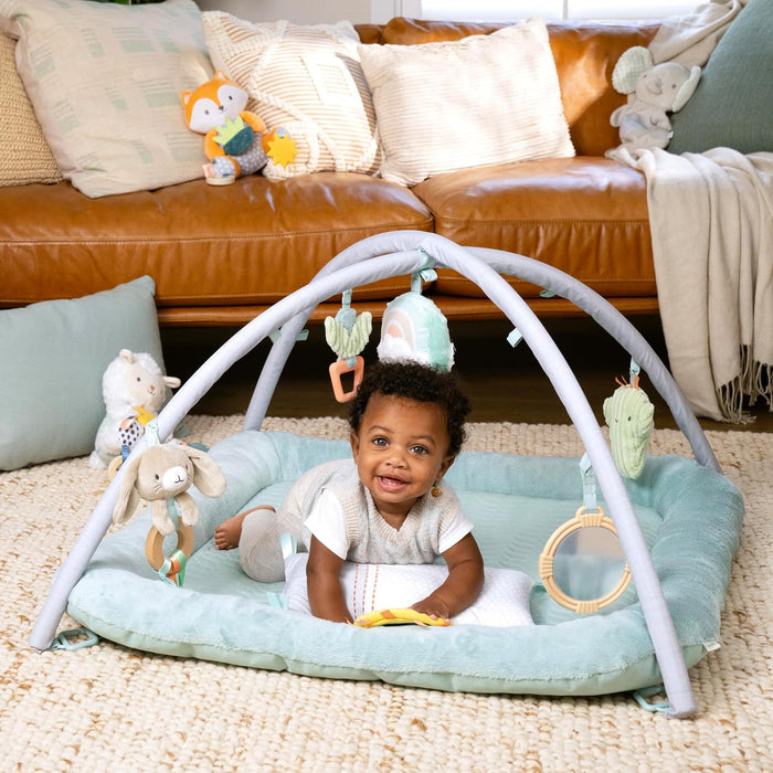 Ingenuity Calm Springs Plush Activity Gym - Sage & Gray Chic Boutique