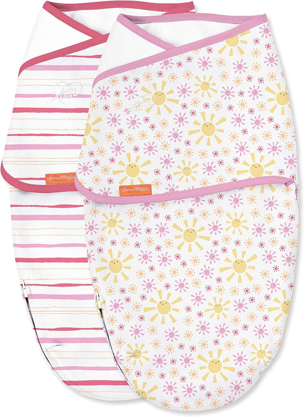 SwaddleMe Luxe Whisper Quiet, You're My Sunshine Swaddles, White