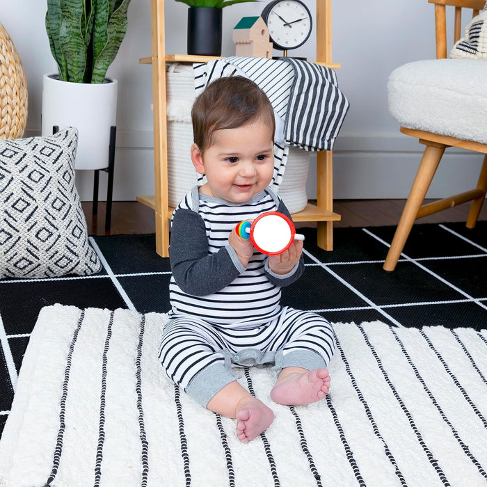 Baby Einstein Cal’s Sensory Shake-up Developmental Activity Rattle Toy