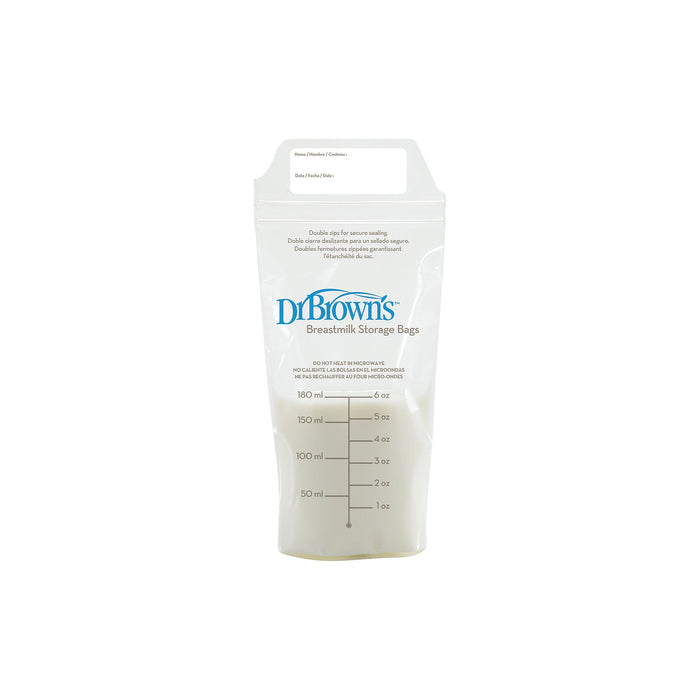 Dr. Brown's Breast Milk Storage And Freezer Bags - 50ct