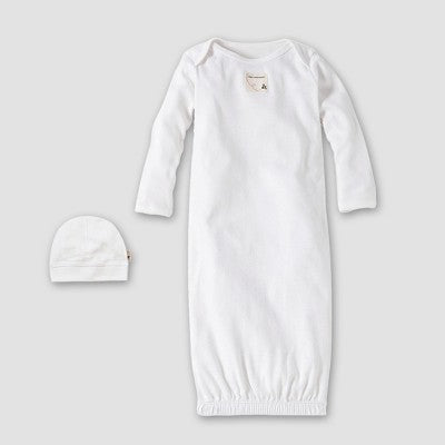 Burt's Bees Baby Organic Gowns & Caps Layette Gift Set