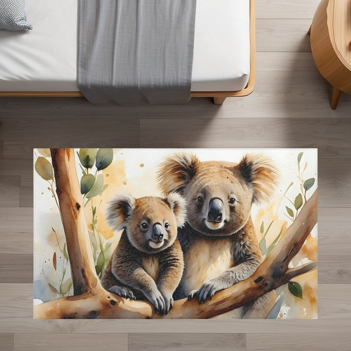 TeepeeJoy Kids and Nursery Koala Rug - Koala Cuddles