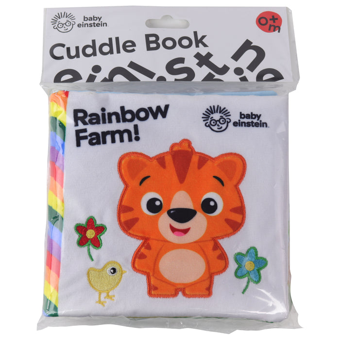 Baby Einstein Cuddle Book Rainbow Farm