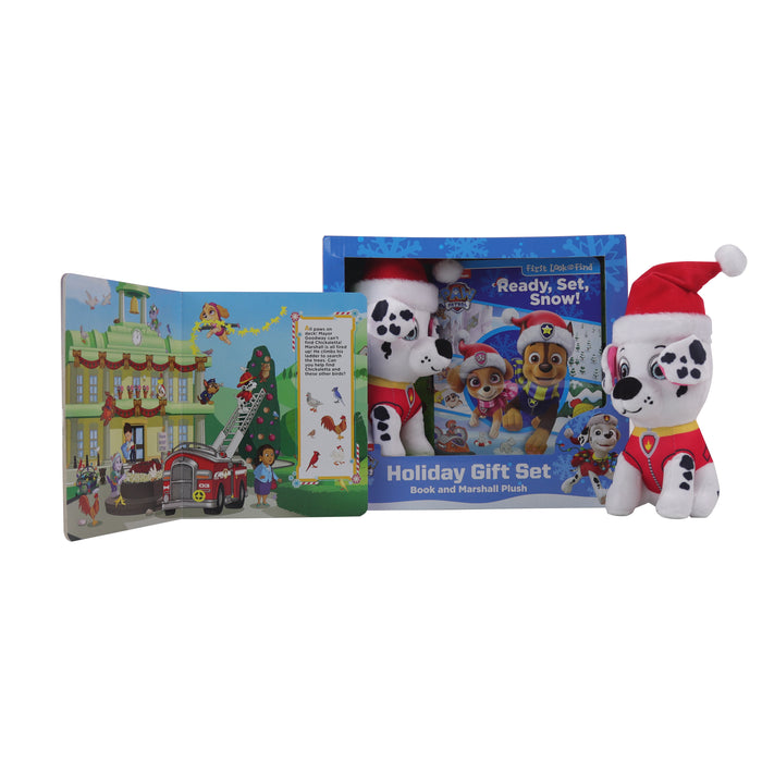 First Look and Find and Plush Paw Patrol:  Ready, Set, Snow!