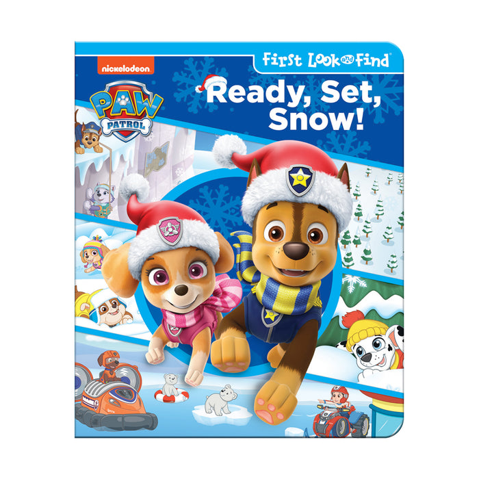 First Look and Find and Plush Paw Patrol:  Ready, Set, Snow!