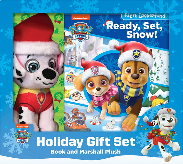 First Look and Find and Plush Paw Patrol:  Ready, Set, Snow!