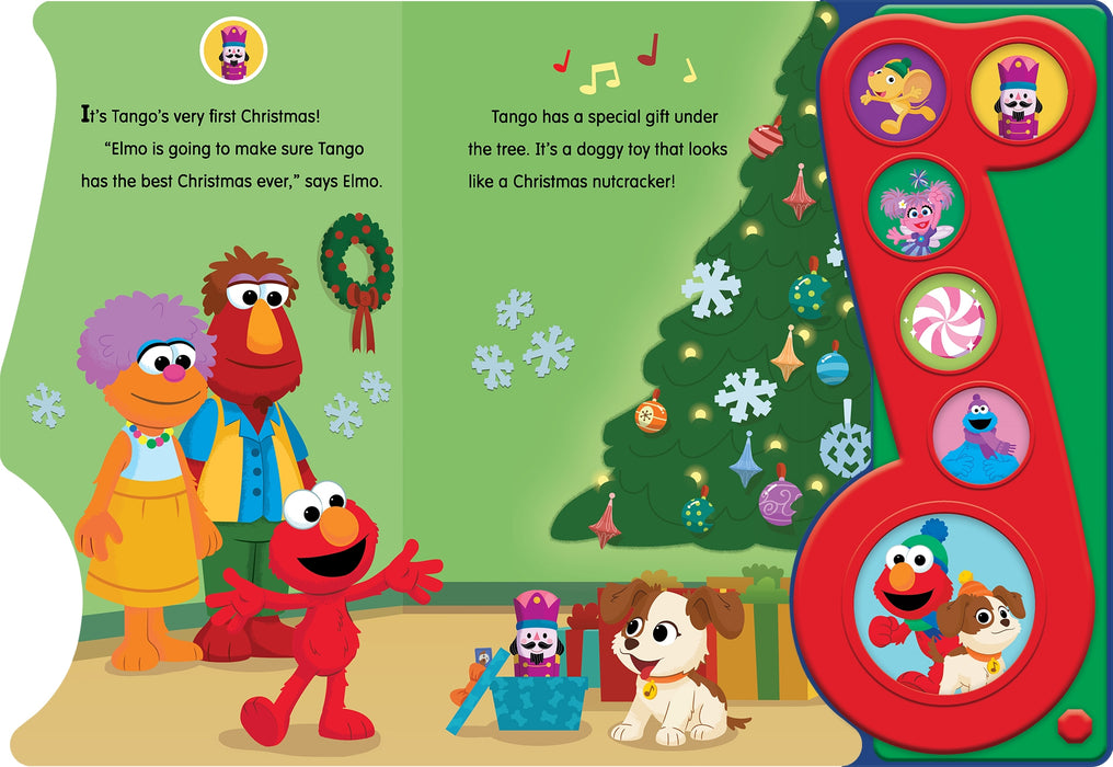 Litle Music Note Sesame Street The Nutcracker Starring Elmo & Tango Sound Book