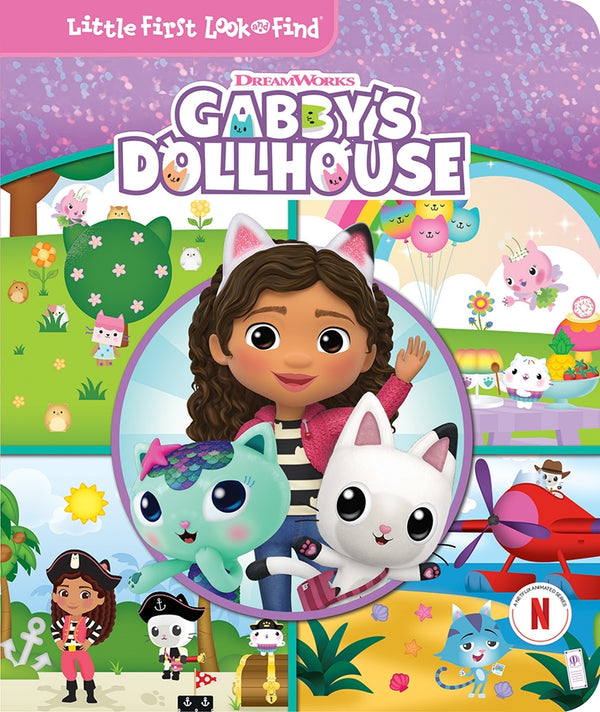 Gabby's Dollhouse Little My First Look and Find Gabby's Dollhouse