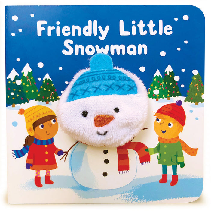 Friendly Little Snowman Finger Puppet