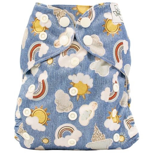 Texas Tushies Slim Fit AIO Cloth Diaper