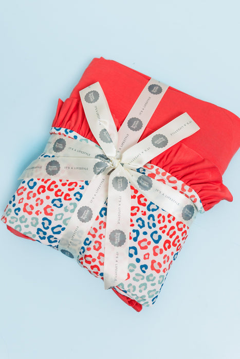 Dream Big Little Co STAR SPANGLED & SASSY DREAM RUFFLE BLANKET