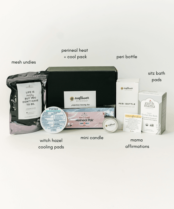 Sunflower Motherhood Postpartum Recovery Box