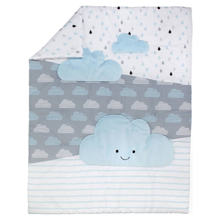 Little Love by NoJo Happy Little Clouds 5 Pc Crib Bedding Set