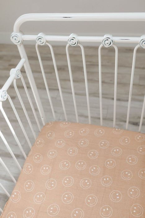 forever french Just Smile Tan | Crib Sheet