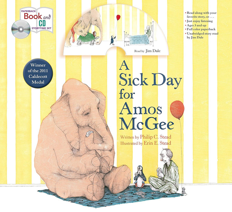 Macmillan A Sick Day for Amos McGee: Book & CD Storytime Set