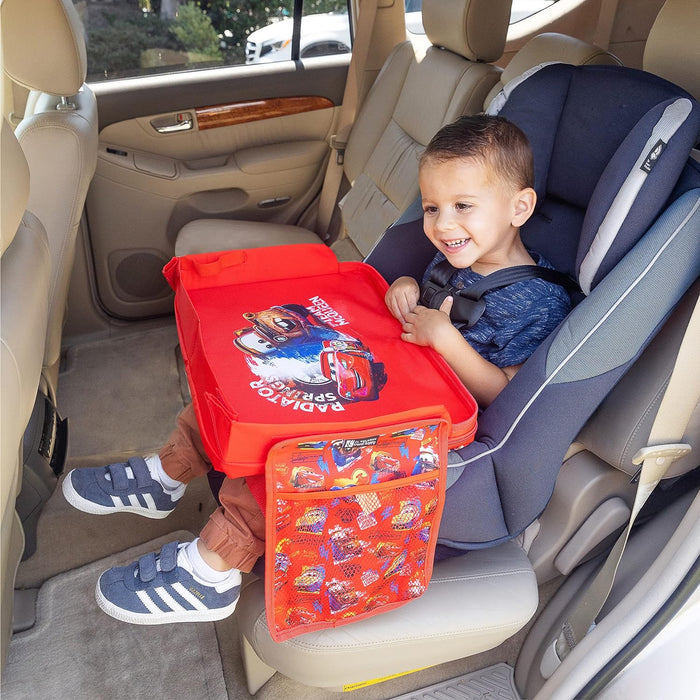 J.L. Childress Disney Baby 3-IN-1 Travel Tray & Tablet Holder, Cars