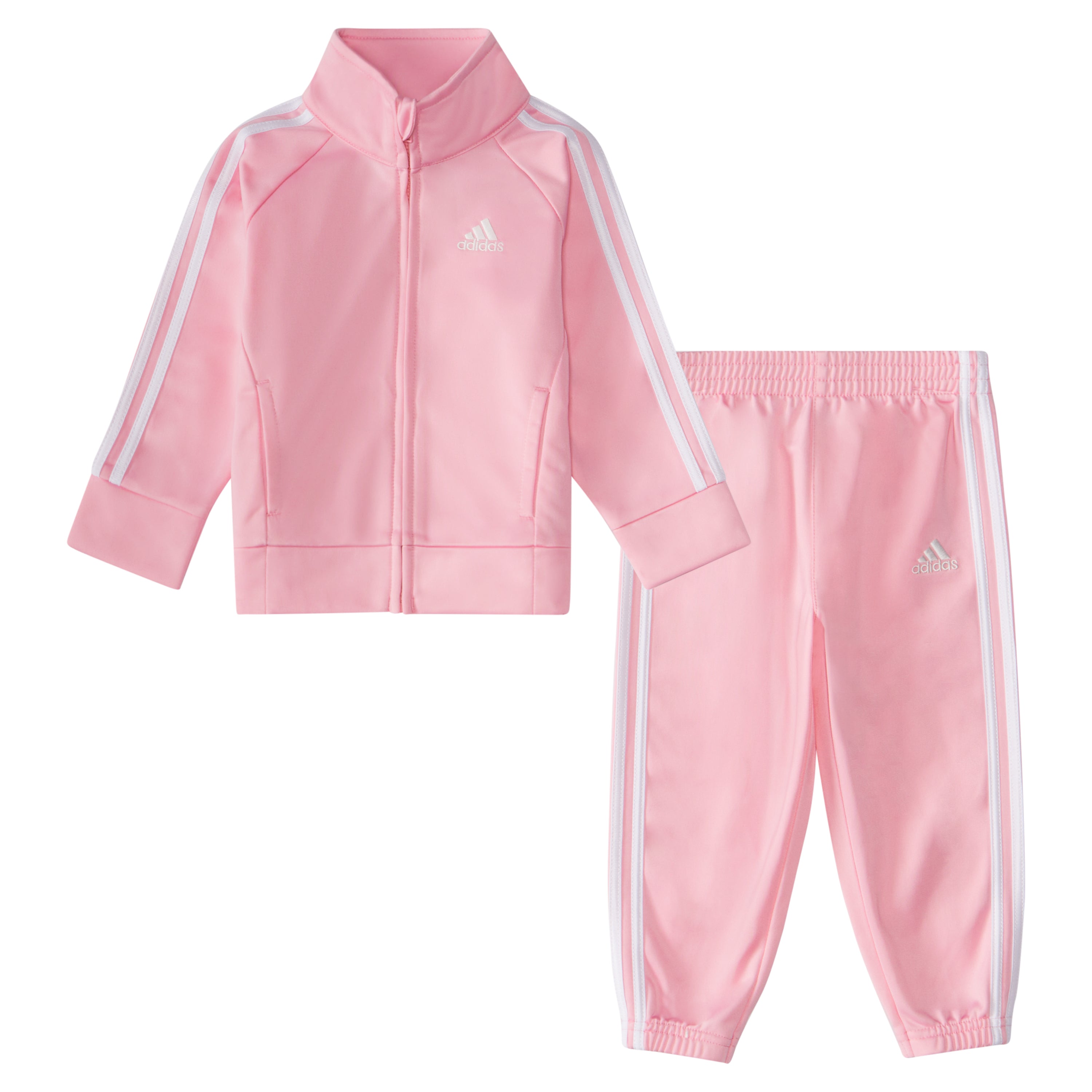 Adidas baby girl clearance tracksuit