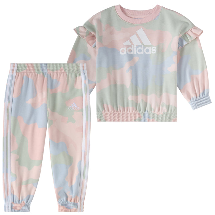 Adidas French Terry Pullover Jogger Set