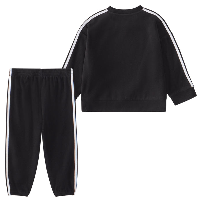 Adidas Microfleece Crew Jogger Set