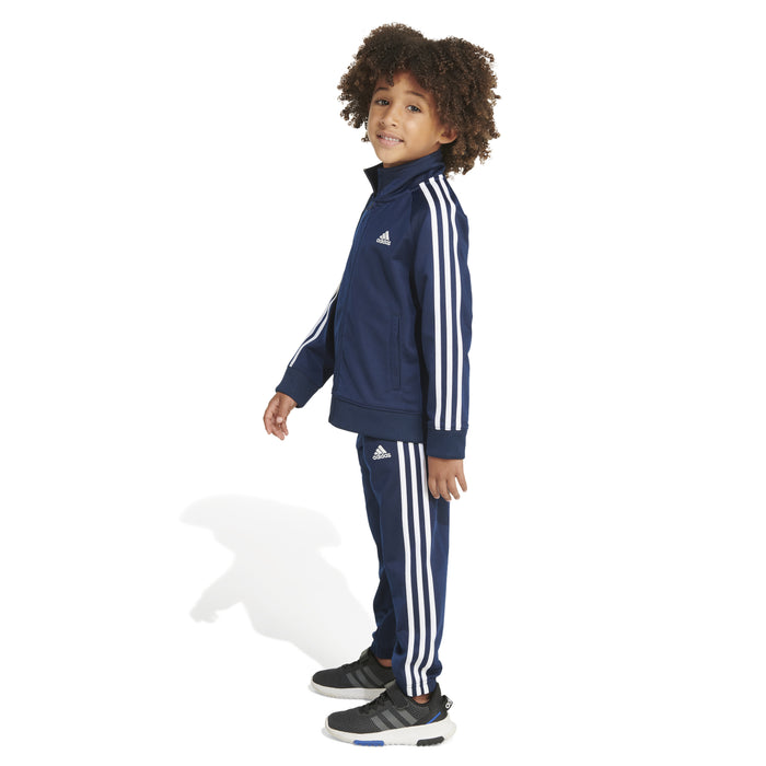 Adidas Tricot Jogger 2 Piece Set in Navy