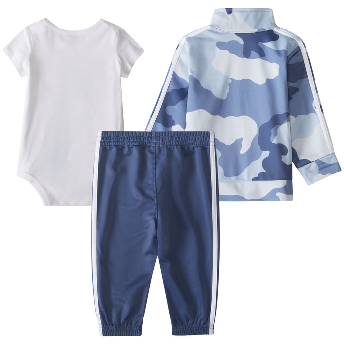 Adidas Three-Piece All Over Print Tricot Track Set