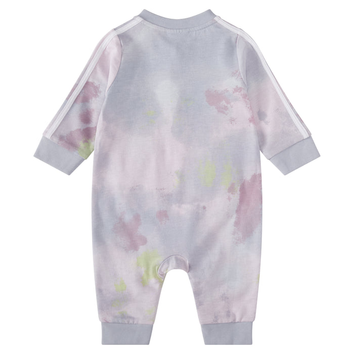 Adidas Tie-Dye Footed Coveralls