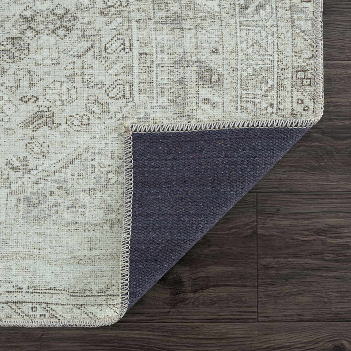 Hauteloom Barny Cream & Sage Washable Rug