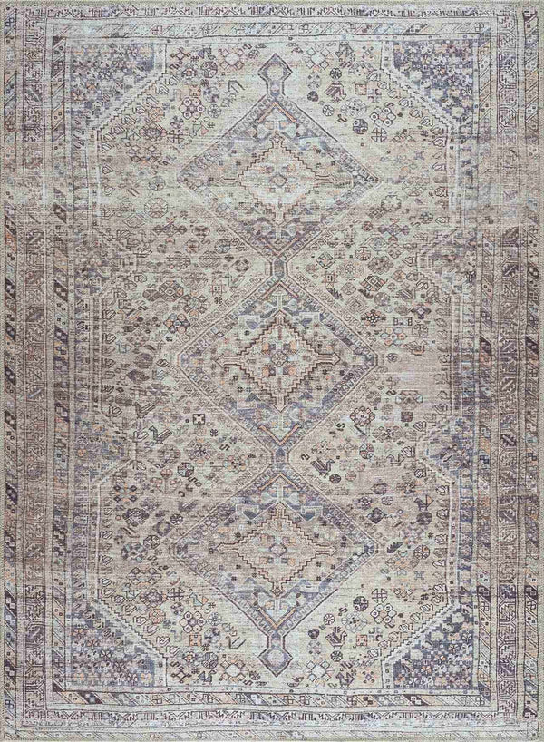 Hauteloom Barny Tan Washable Rug