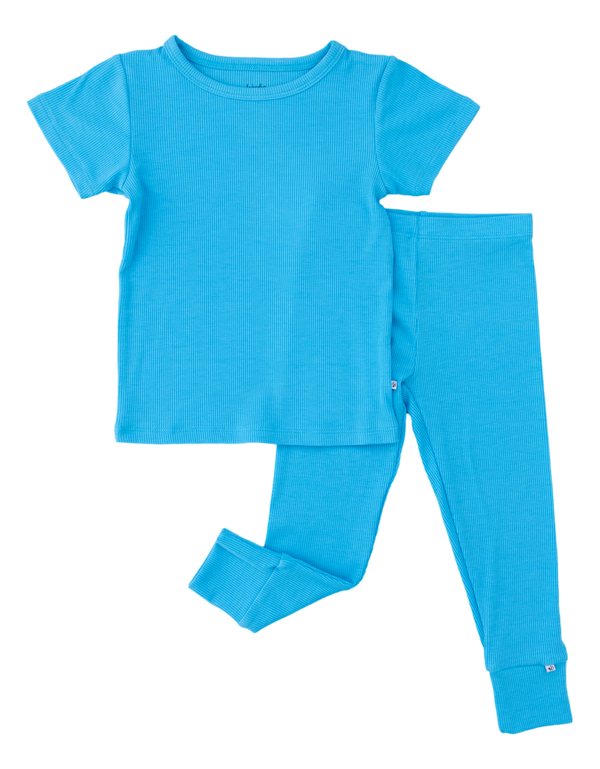 Birdie Bean aquarius ribbed 2-piece pajamas