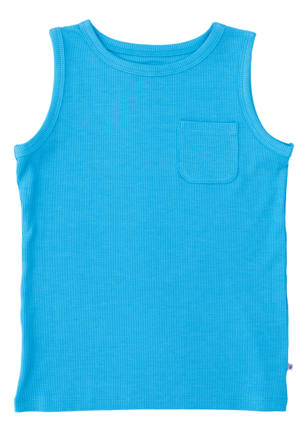 Birdie Bean aquarius ribbed pocket tank