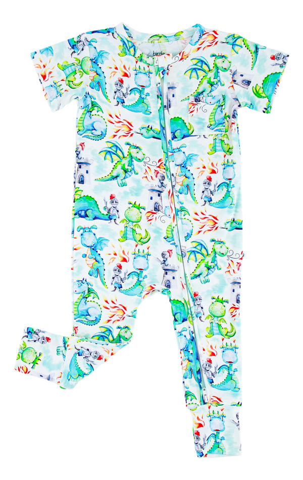 Birdie Bean atticus zip romper