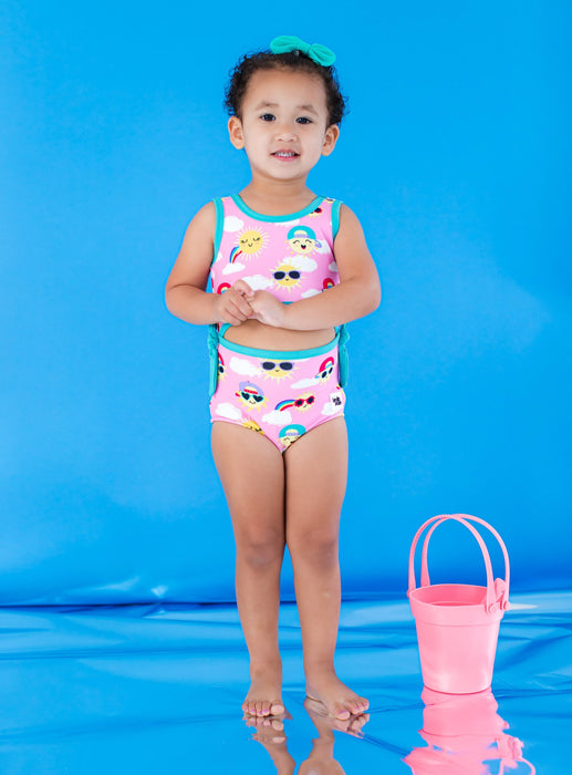 Birdie Bean aurora swimsuit