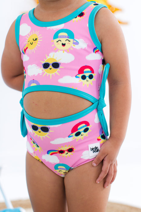 Birdie Bean aurora swimsuit