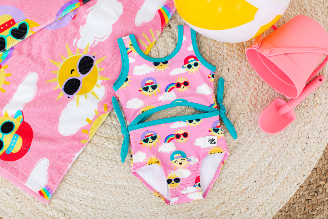 Birdie Bean aurora swimsuit