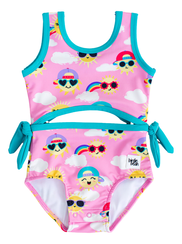 Birdie Bean aurora swimsuit