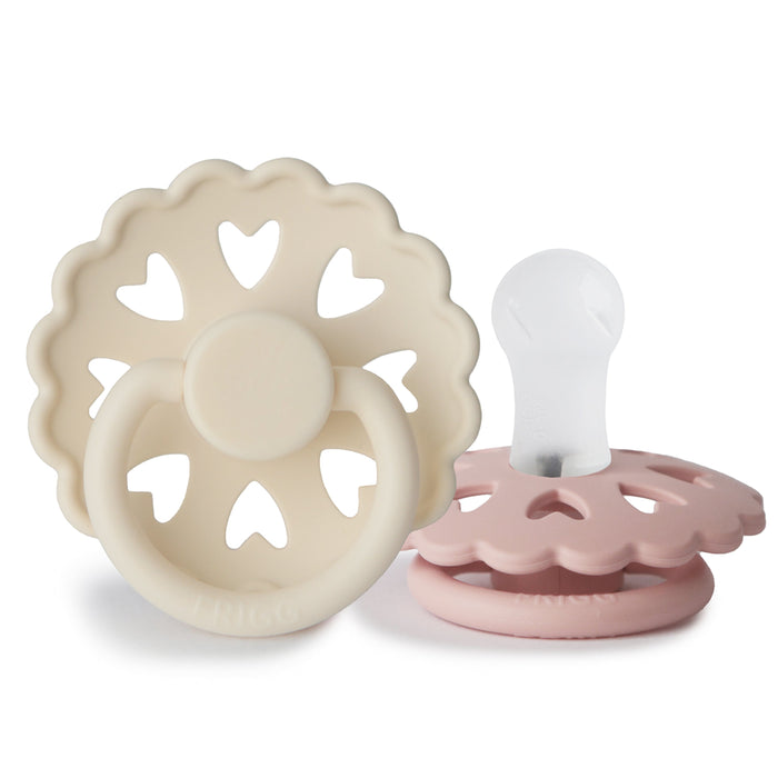 Mushie FRIGG Andersen Fairytale Silicone Pacifier 2-Pack