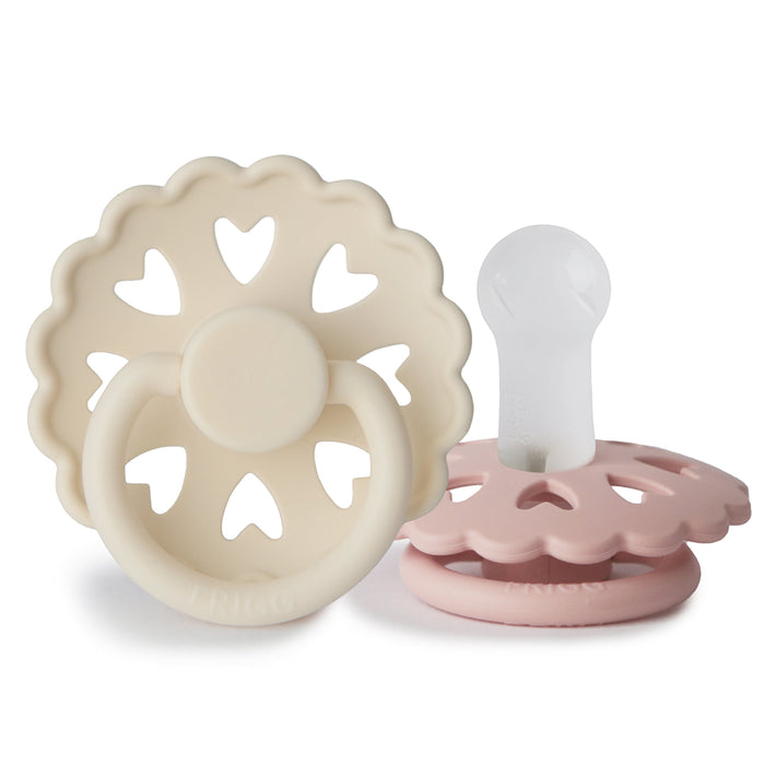 Mushie FRIGG Andersen Fairytale Silicone Pacifier 2-Pack