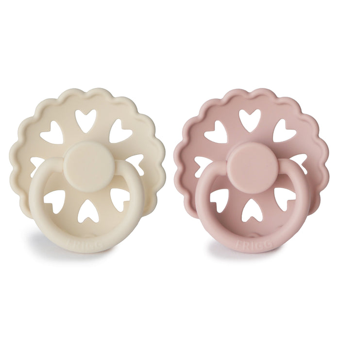 Mushie FRIGG Andersen Fairytale Silicone Pacifier 2-Pack