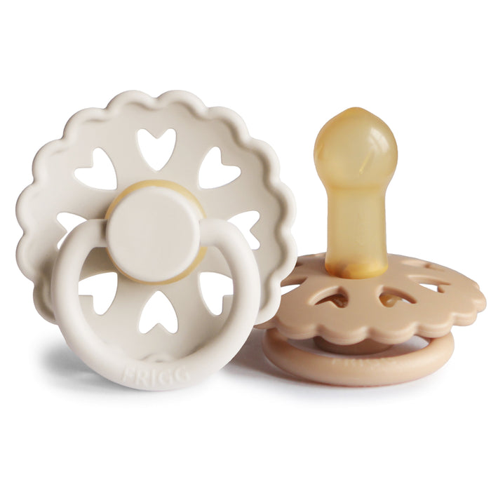 Mushie FRIGG Andersen Fairytale Natural Rubber Pacifier 2-Pack